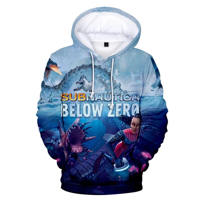 Women'S Fashion Vest Tops - Subnautica أدناه الصفر 3D أغطية رأس