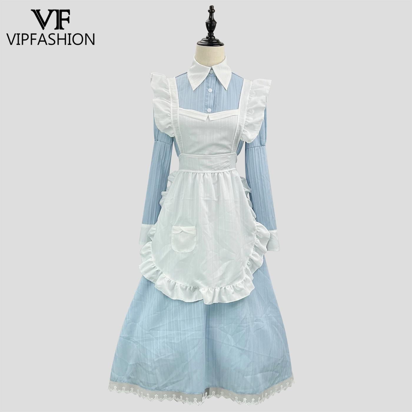 Women'S Fashion Victorian - فستان الخادمة الفيكتوري VIP FASHION لوليتا