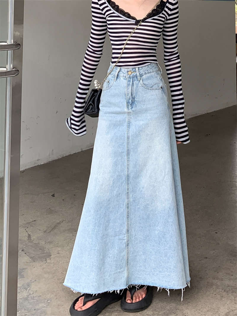Women Fashion Jeans - تنورة جينز نسائية Y2K موضة 2026