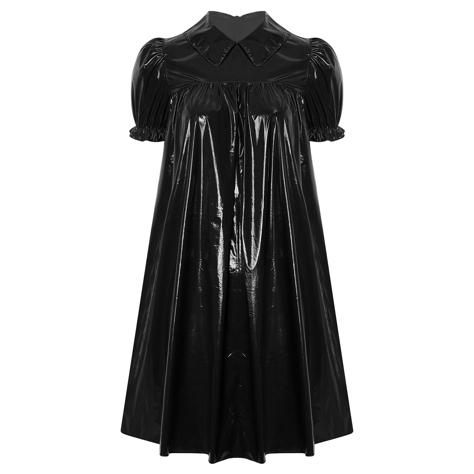 فستان نسائي لامع من PVC مقاوم  - مراجعة Women'S Fashion Victorian وسعره
