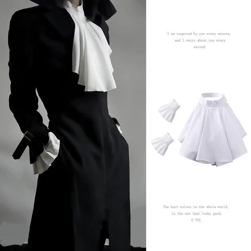 ياقة زي فيكتوري أنيقة مع كشكشة - مراجعة Women'S Fashion Victorian وسعره