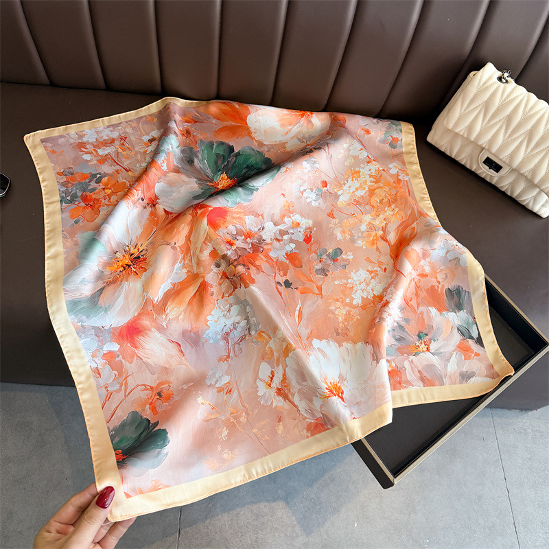 2026 جديد الأزهار طباعة الحرير - مراجعة Women Fashion Necktie وسعره