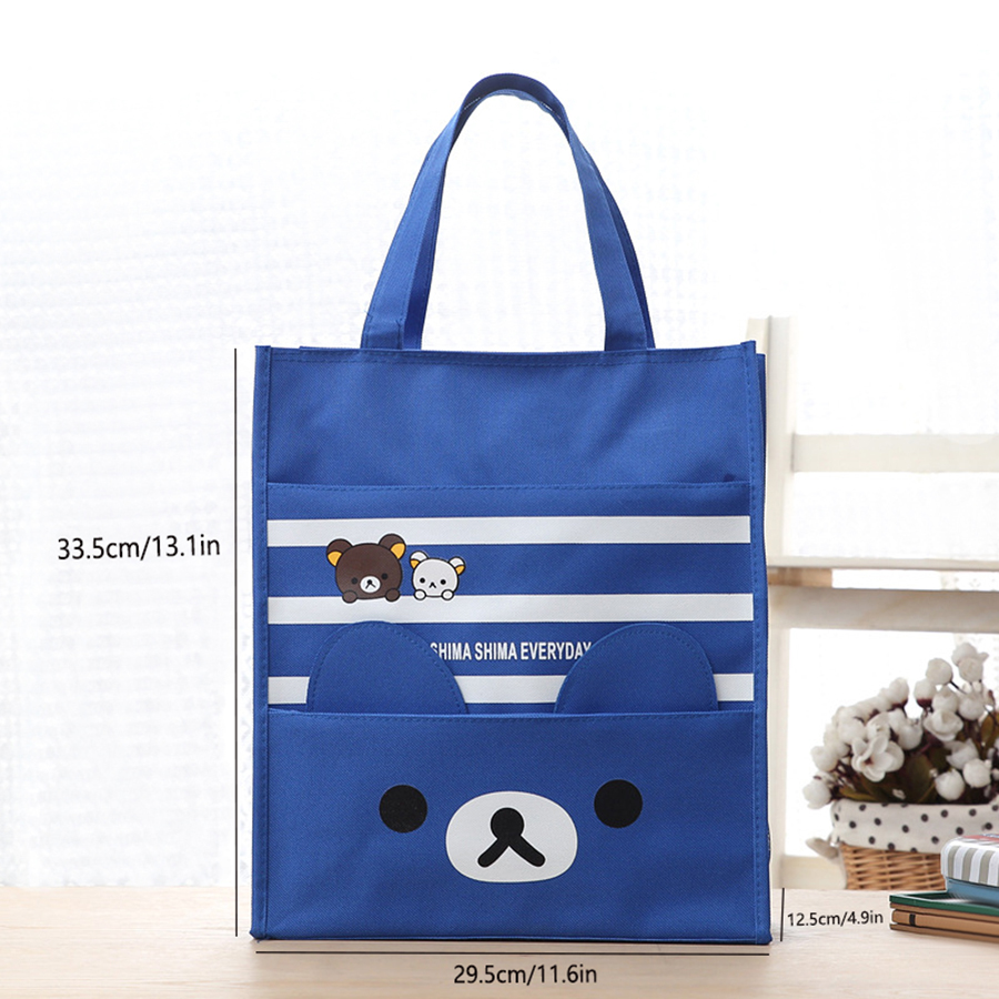 حقيبة غداء محمولة مقاومة للماء - مراجعة Canvas Tote Bag وسعره