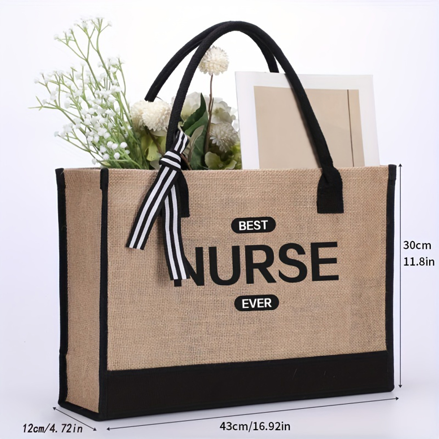 حقيبة تسوق وتخييم قماشية سميكة - مراجعة Canvas Tote Bag وسعره