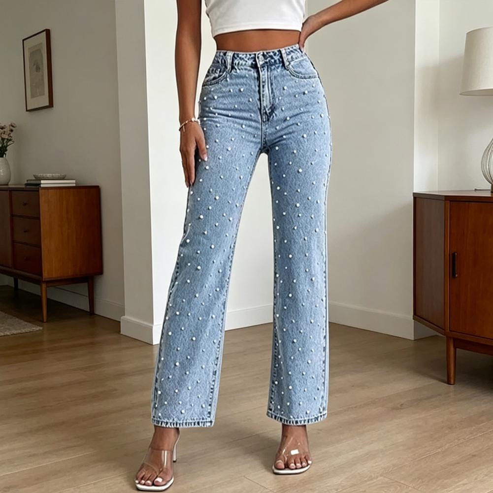 بنطلون جينز نسائي كوركور بخصر  - مراجعة Mom Jeans Women وسعره