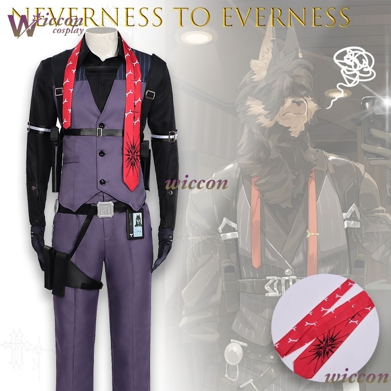 MoeMimic Anime Game Neverness  - مراجعة Knitted Vest Women وسعره