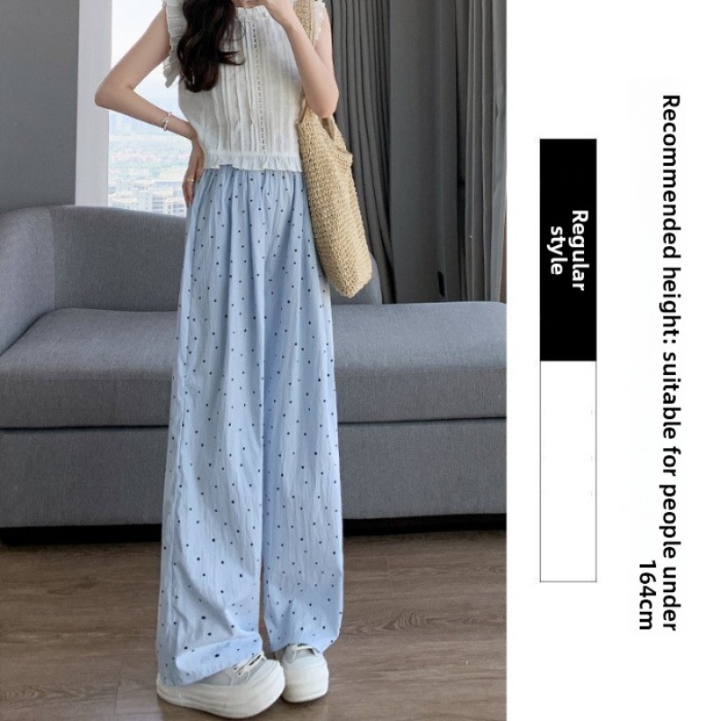 بنطلون نوم نسائي، سروال بنقاط  - مراجعة Women'S Fashion Trousers وسعره