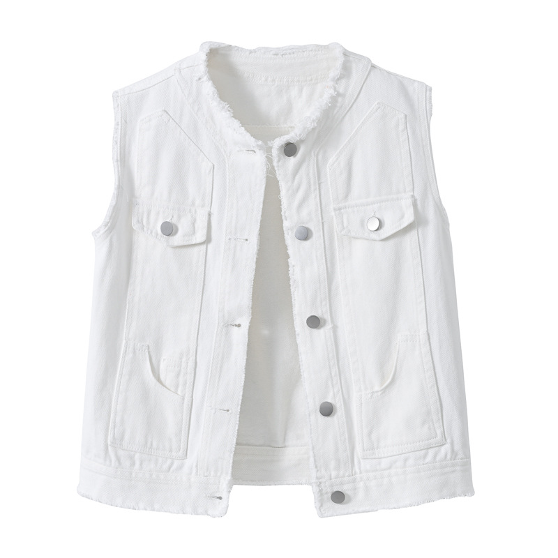 سترة نسائية صيفية من الدنيم بد - مراجعة Women'S Fashion Vest Tops وسعره