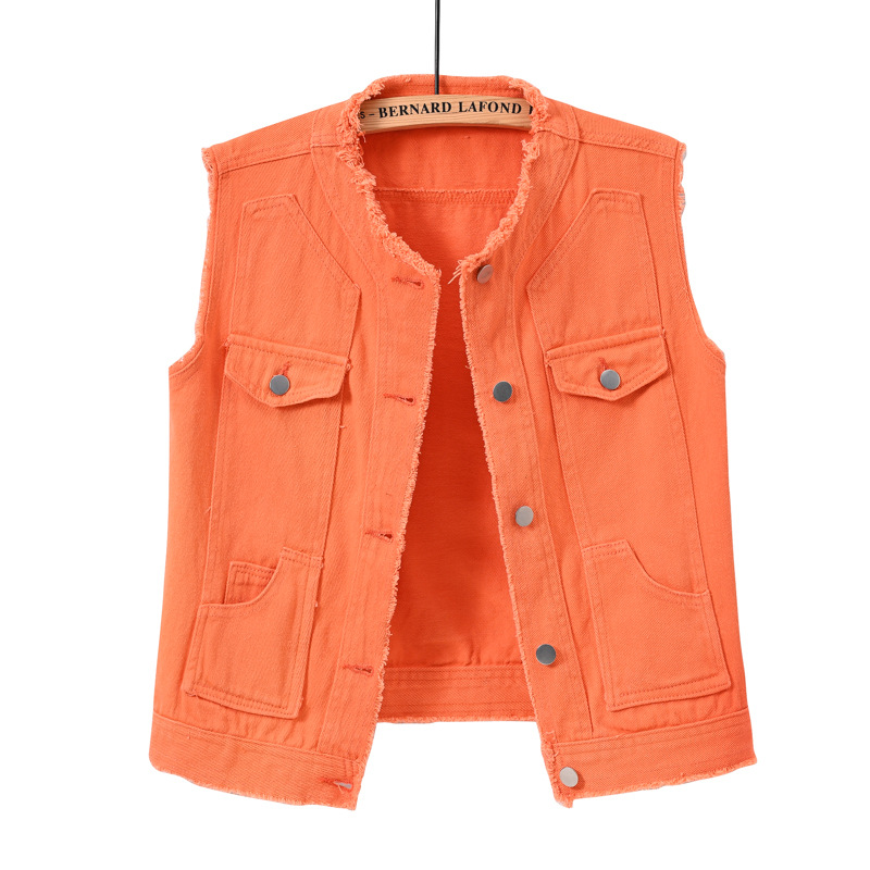 سترة نسائية صيفية من الدنيم بد - مراجعة Women'S Fashion Vest Tops وسعره