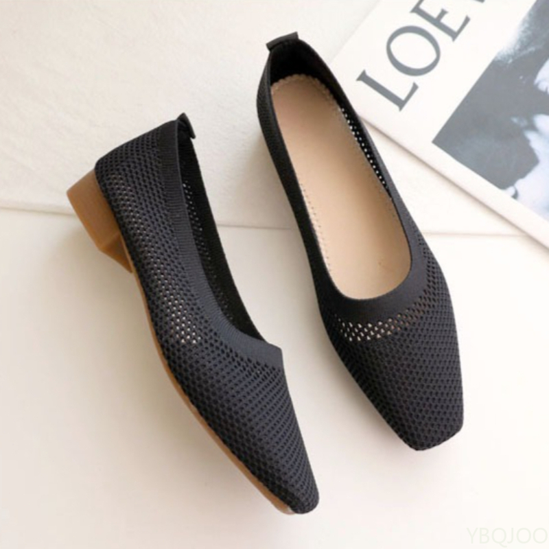 أحذية نسائية ذات كعب منخفض بمق - مراجعة Women'S Fashion Spring 2025 وسعره