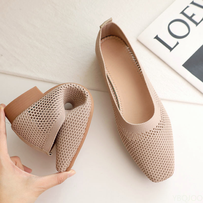 أحذية نسائية ذات كعب منخفض بمق - مراجعة Women'S Fashion Spring 2025 وسعره