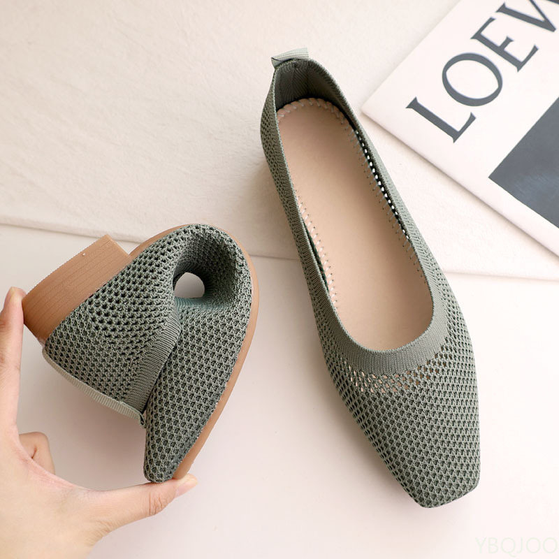 أحذية نسائية ذات كعب منخفض بمق - مراجعة Women'S Fashion Spring 2025 وسعره
