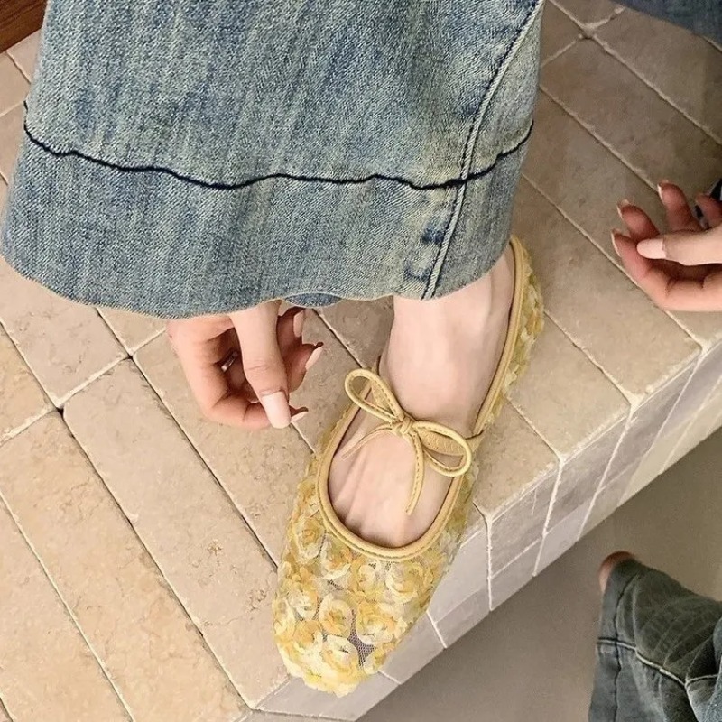 أحذية ماري جين شبكية جديدة بتص - مراجعة Women'S Fashion Day وسعره