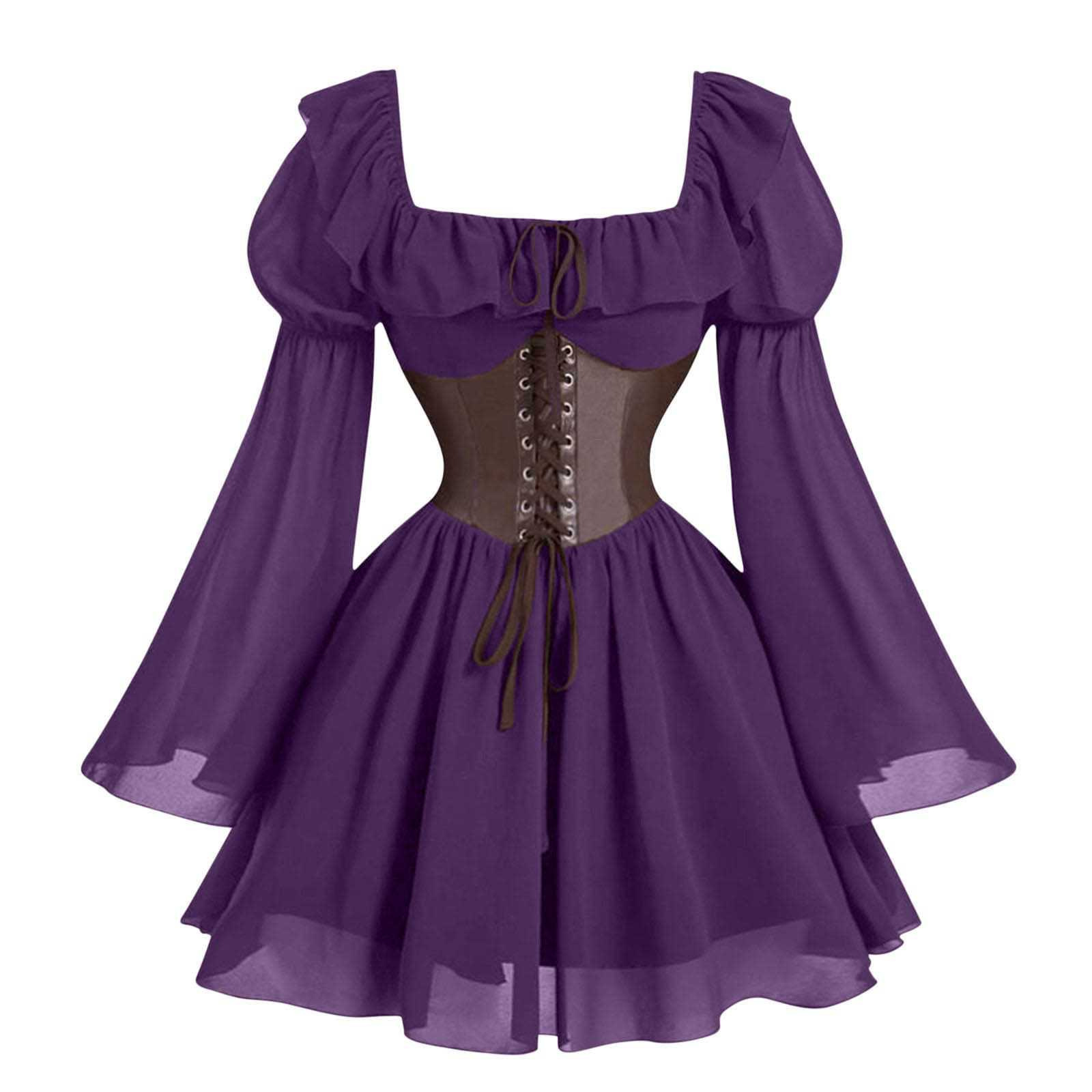 فستان نسائي بأكمام طويلة من عص - مراجعة Women'S Fashion Victorian وسعره