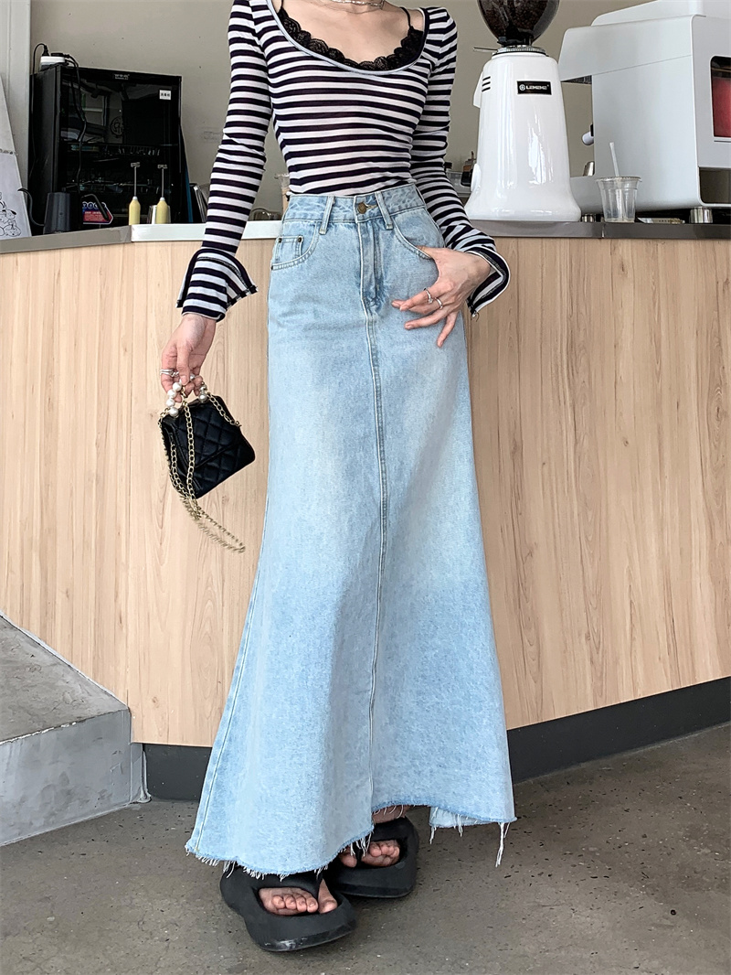 تنورة جينز نسائية Y2K موضة 202 - مراجعة Women Fashion Jeans وسعره