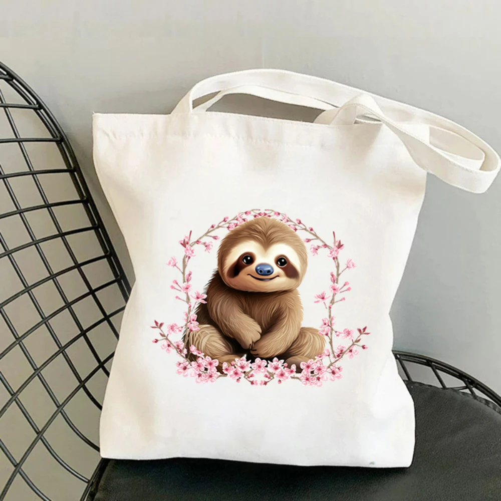 حقيبة قماشية مطبوعة بزهور الكر - مراجعة Canvas Tote Bag وسعره