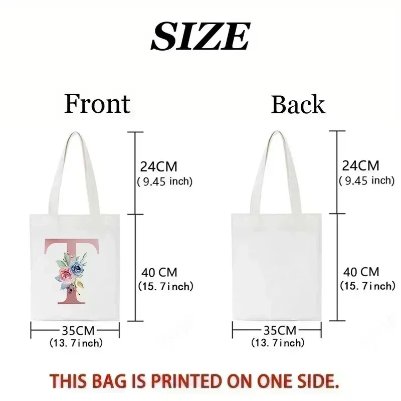 حقيبة قماشية مطبوعة بزهور الكر - مراجعة Canvas Tote Bag وسعره