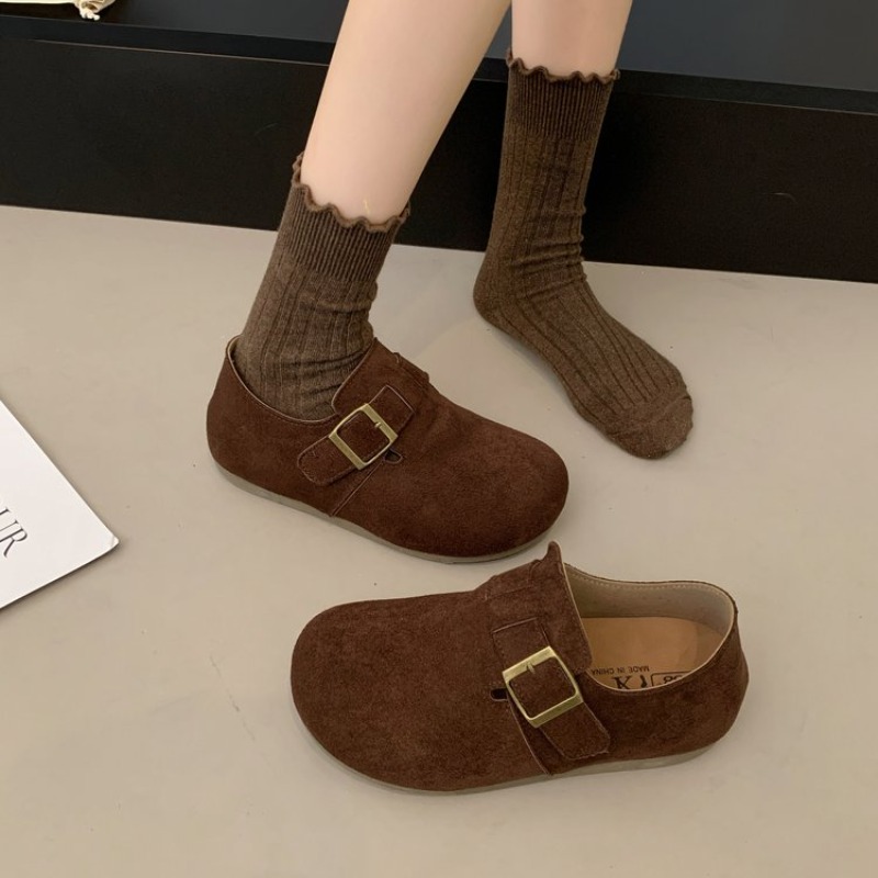 أحذية نسائية من الجلد المدبوغ  - مراجعة Women'S Fashion Walking Shoes وسعره